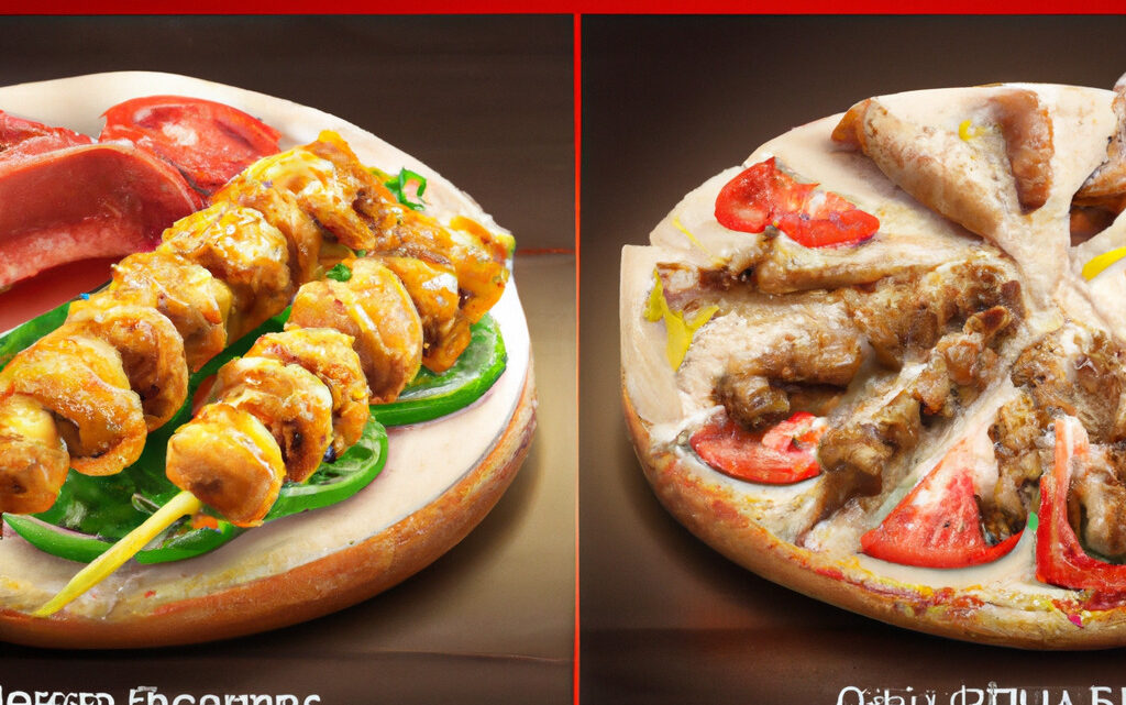 Porównanie zdrowotnych aspektów pizzy i kebabu